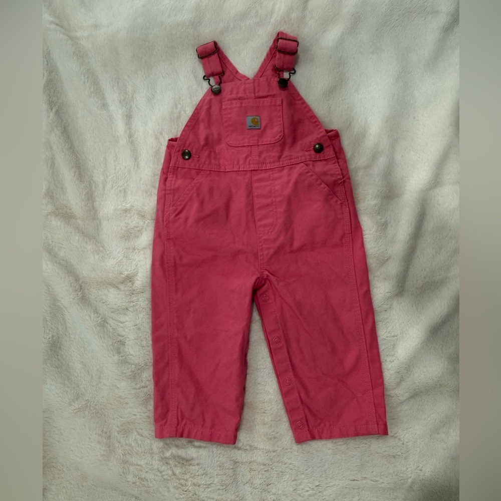 Carhartt 12M Pink Overalls Jumper